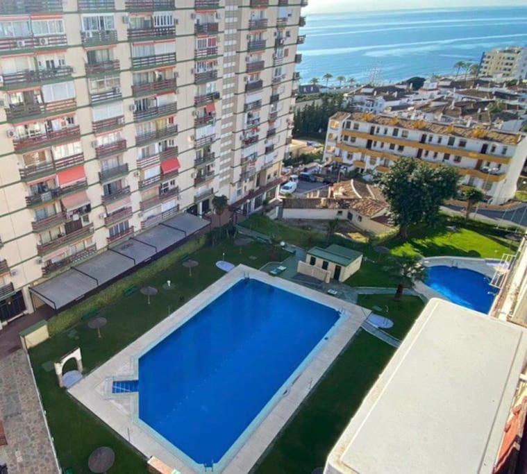 Estudio Con Vista Al Mar A 200 Mts De La Playa Benalmádena Exteriör bild